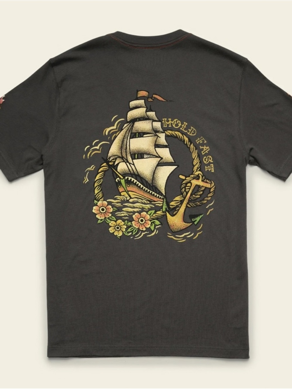 Howler Brothers - Hold Fast To Main Mast Tee - Large + Medium NWT